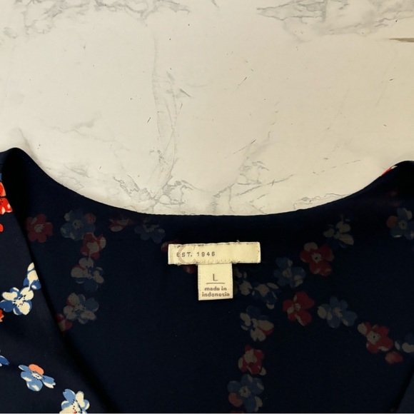 Cato C EST. 1946 Relaxed Top Sz L Tunic Asymmetrical Blouse Sleeveless F…​ - Picture 4 of 5